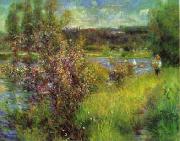 Pierre Renoir The Seine at Chatou Spain oil painting artist